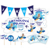 Personal Personalizovaný narodeninový set - Lietadlová oslava