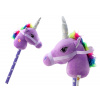 mamido Jednorožec na tyči Hobby Horse so zvukmi fialový