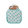 Kikko Bambusový podbradník Little Stars Turquoise