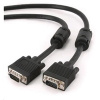 GEMBIRD Kabel VGA prodlužovací 3m, černý (15 F/F, dvojité stínění, feritová jádra) CC-PPVGAX-10-B