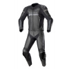 dvoudílná kombinéza GP FORCE CHASER, TECH-AIR 5 kompatibilní, ALPINESTARS (černá/černá) 2025 60
