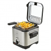 MESKO Fritéza Mesko Home MS 4910, jednoduchá, 1,5 l, samostatne stojaca, 900 W, fritéza čierna, saténová o