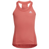 Adidas Girls Club Tank - Semi Turbo/white - Viacfarebný, Biely