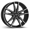 Alu disk DEZENT KF dark 7.5x18, 5x112, 57.1, ET50 Black/polished
