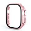 AppleMix Tvrdené sklo + rámik pre Apple Watch Ultra 49 mm - tmavoružový