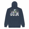 RIPNDIP mikina CROSSWALK HOODIE - NAVY VINTAGE WASH Veľkosť: L