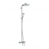 Hansgrohe Crometta E, Showerpipe 240 1jet s vaňovým termostatom, chróm, HAN-27298000