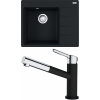 FRANKE SETG215MČ fragr.drez 620x500 mm CNG 611-62TL/2 m.čierna+bat vyť. koncov.FC 3055.901 FRA 114.0675.669