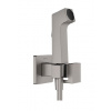 Hansgrohe - Bidetová batéria pod omietku, so spŕškou, kefovaný čierny chróm 29233340