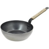 de Buyer Hlboká oceľová panvica s drevenou rukoväťou Mineral B Element B Bois 24 cm