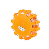 Výstražné svetlo s magnetom a háčikom, 12 LED + 3 LED, Carmotion