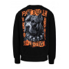 PitBull West Coast - pánská mikina BLACKY černá velikost: M