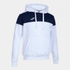 CREW V HOODIE WHITE NAVY L