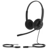 Yealink YHS34 Lite Dual náhlavná súprava na obe uši s QD-RJ9 konektormi YHS34LiteDual