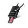 AXAGON ADM2-CM USB-C 10Gbps - M.2 NVMe & SATA SSD adaptér, kábel USB-C 10cm (ADM2-CM)