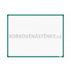 Magnetická tabuľa E 120x90 (AL rám zelený)
