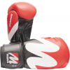 Manus Boxing gloves “Wave” Farba: Black - Red, Váha rukavíc: 16 oz, Strih: Standard