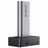 Dokovacia stanica Orico IT18C3 na disk M.2 NVMe/SATA - šedá