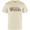 Fjällräven Lush Logo T-shirt M, Farba CHALK WHITE, Veľkosť M