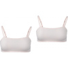 Calvin Klein UNLINED BRALETTE 2PK biela,ružová Dámska podprsenka S