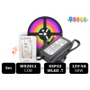 Programovateľný set RGB-IC LED pásika WS2811 COB, IP20 | WLED.sk