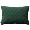 Dekoria Obliečka Kinga pikovaná 60 x 40 cm, Mørkegrøn, 60 x 40 cm, Velvet, 704-25