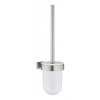 Grohe Essentials Cube WC kefa s držiakom supersteel 40513DC1