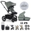 EASYWALKER Set XXL kočík kombinovaný Harvey⁵ Air Agave Green s príslušenstvom