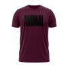 GymBeam Tričko Animal Maroon - Universal Nutrition Veľkosť: L 85555-3-L