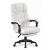 Kožené biele kancelárske kreslo HELLS Chair HC- 1029, HC__5905496912804