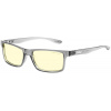 GUNNAR kancelárske/herné dioptrické okuliare VERTEX READER GRAY CRYSTAL * jantárové sklá * BLF 65 * dioptria +2,5