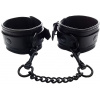 ROUGE Leather Ankle Cuffs Black with Black Accessories