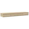zahrada-XL Nočný stolík Sonoma Dub 140x36,5x16,5 cm Kompozitné drevo 866949