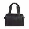 Childhome Prebaľovacia taška Mommy Club Signature Vegan Leather Black