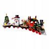 VIANOČNÝ VLAK KOCKY 868EL LOKOMOTÍVA 3 VAGÓNY SADA PRE DETI OD 6 ROKOV+