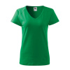 MALFINI Tričko Dream 128, krátký rukáv, dámské MAL-1281612 XS Zelená středně