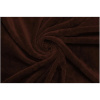 ECOMATRACE Mikroplyšová plachta tmavohnedá– 180×200 cm