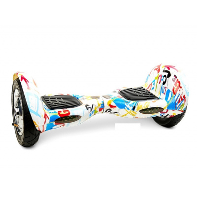 Hoverboard Cross 10 crazy white