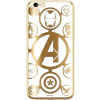 Silikónové puzdro na Apple iPhone 7 Plus/8 Plus Original Licence Cover Luxury Chrome Marvel Avengers