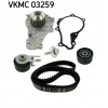 SKF VKMC 03259 vodná pumpa + sada rozvodového remeňa