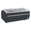 Tefcold Kombinovaný chladiaci/mraziaci ostrov antracit - Twin 220-A-CF | TEFCOLD
