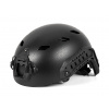 FMA Helma FAST SF so škrupinou z uhlíkových vlákien (carbon fiber) - čiern