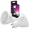 LED žiarovka Philips Hue White and Colour Ambiance GU10 400lm 4000K 2 kusy