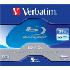 VERBATIM BD-R(5-pack)/DualLayer/Jewel/6X/50GB 43748