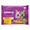 Whiskas Cat hydinový výber Kuracie Kačacie Morčacie v želé 4 x 85 g