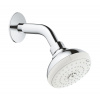 Grohe New Tempesta horná/hlavová sprcha 10x10 cm StarLight Chrome 26088001