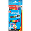 Maped Color´Peps Animals trojhranné farbičky 12 ks v kartónovom obale
