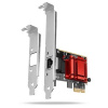 AXAGON PCEE-GIX, PCIe síťová karta - 1x Gigabit Ethernet port (RJ-45), Intel i210AT, PXE, vč. LP Axagon