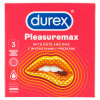 DUREX PLEASUREMAX Kondómy, 3 kusy