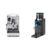 ECM Classika PID + Rancilio Rocky Doserless, čierna